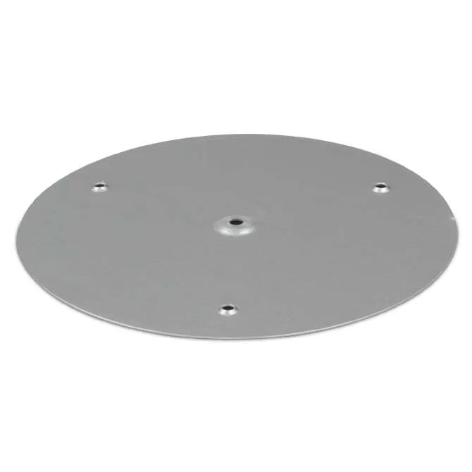 10.5 Inch Round Dinner Plates - Set of 4 White Ceramic Plates for Dining, Kitchen & Party Serving | Microwave & Dishwasher Safe