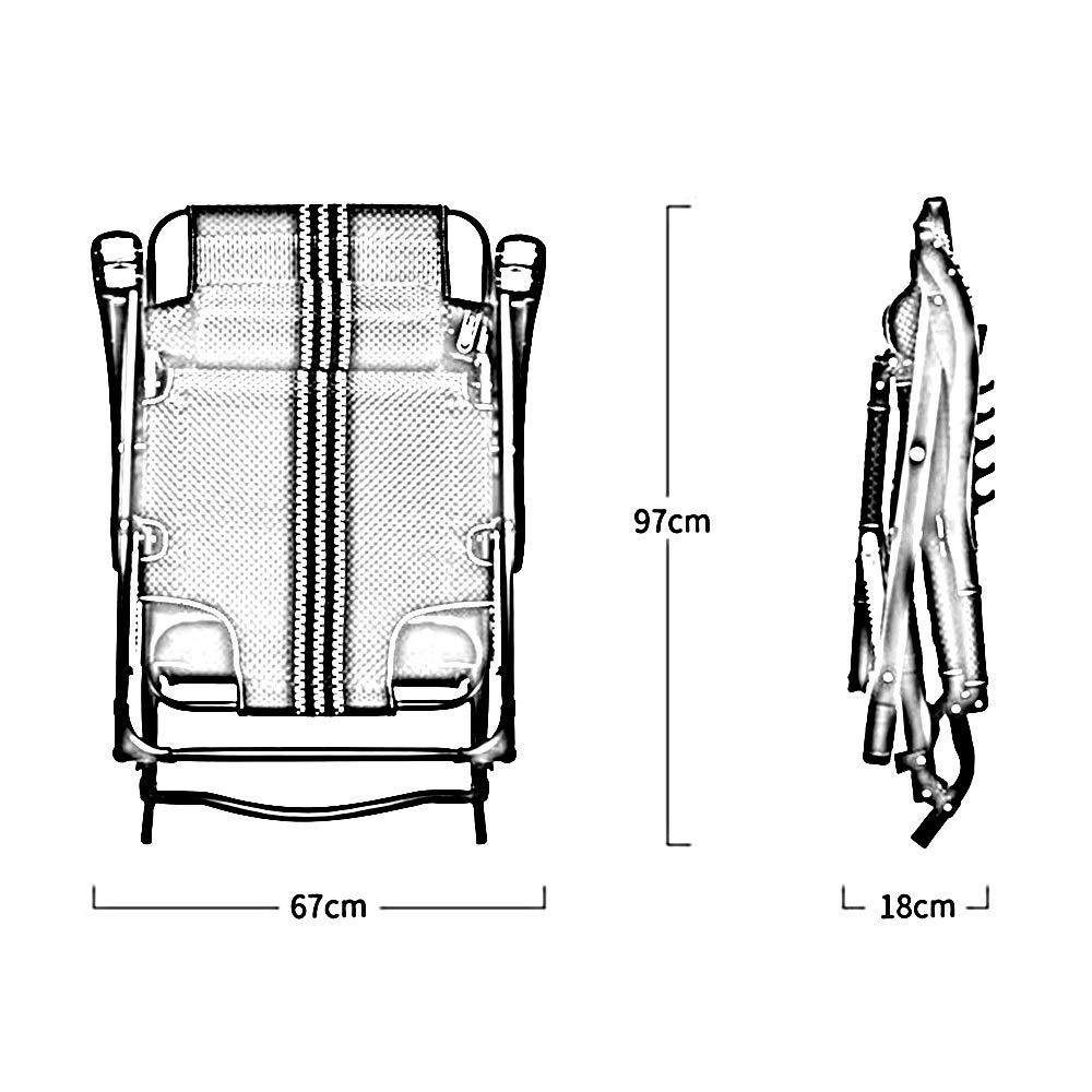 Premium Adjustable Reclining Patio Lounge Chair - Heavy Duty 440lbs Capacity Folding Textilene Chaise for Outdoor, Beach & Pool - Perfect for Sunbathing, Camping & Backyard Relaxation