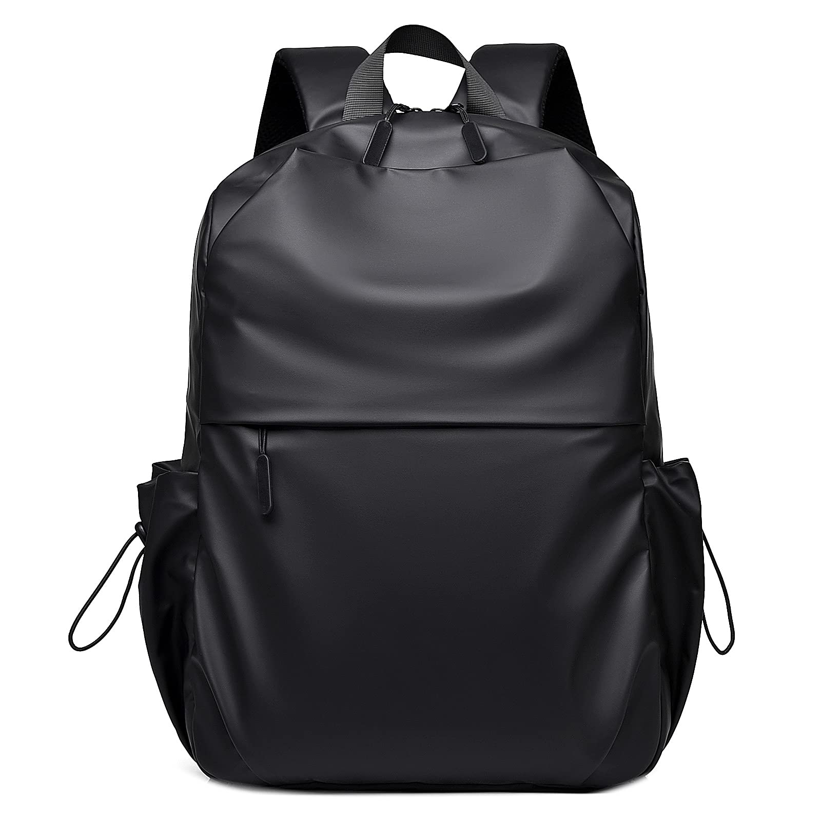 FORRICA Men's Backpack - Lightweight Waterproof Laptop Backpack for Business Travel, School & Daily Use - Durable Daypack & Rucksack for Work, College & Outdoor Activities (Black)