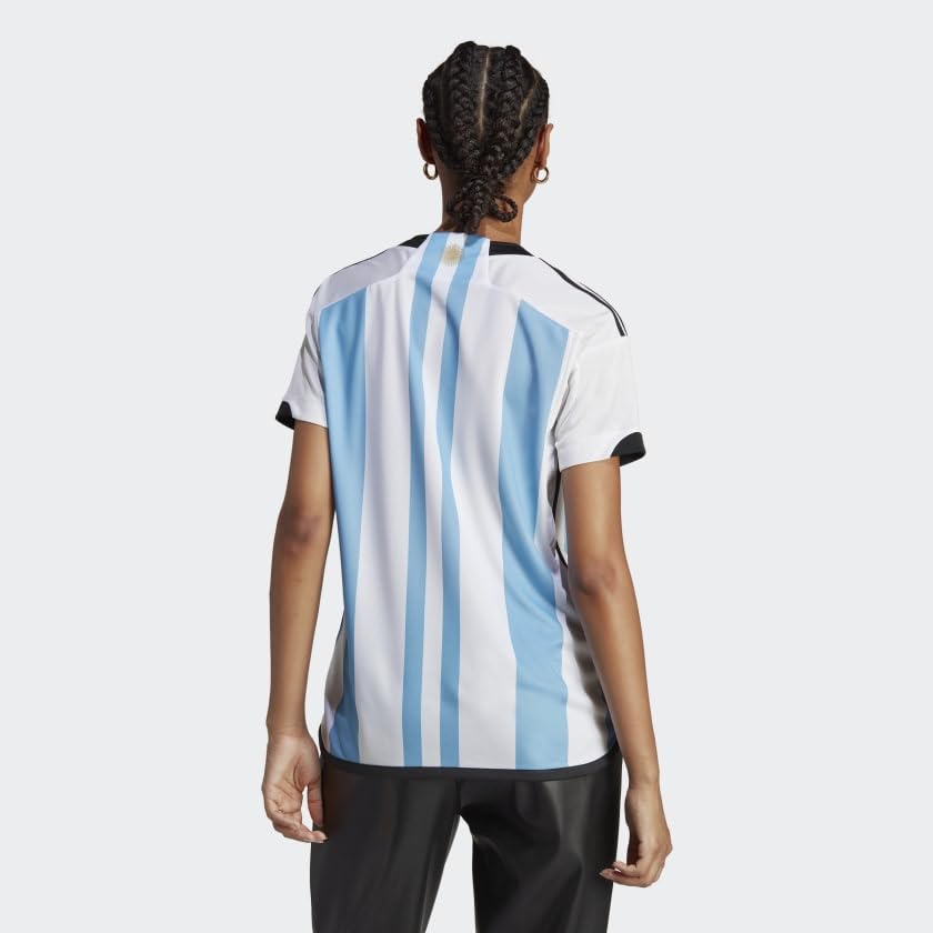 Adidas Argentina 22 Home Jersey for Women - Authentic Football Soccer Jersey - Perfect for Games, Training & Fan Support