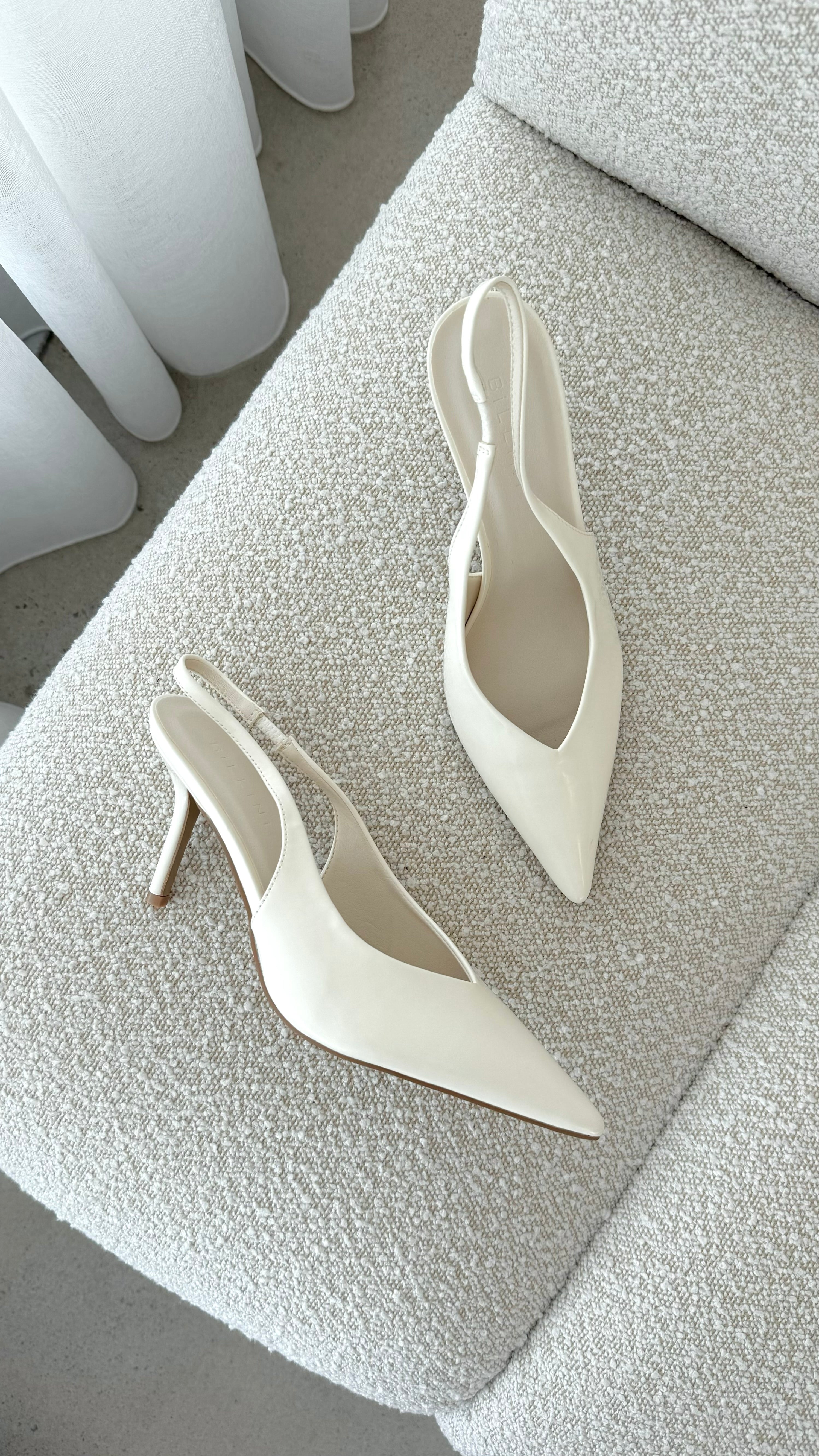 Kendra Heel White Shine Women's High Heels - Elegant Shiny White Pumps for Party, Wedding & Evening Events
