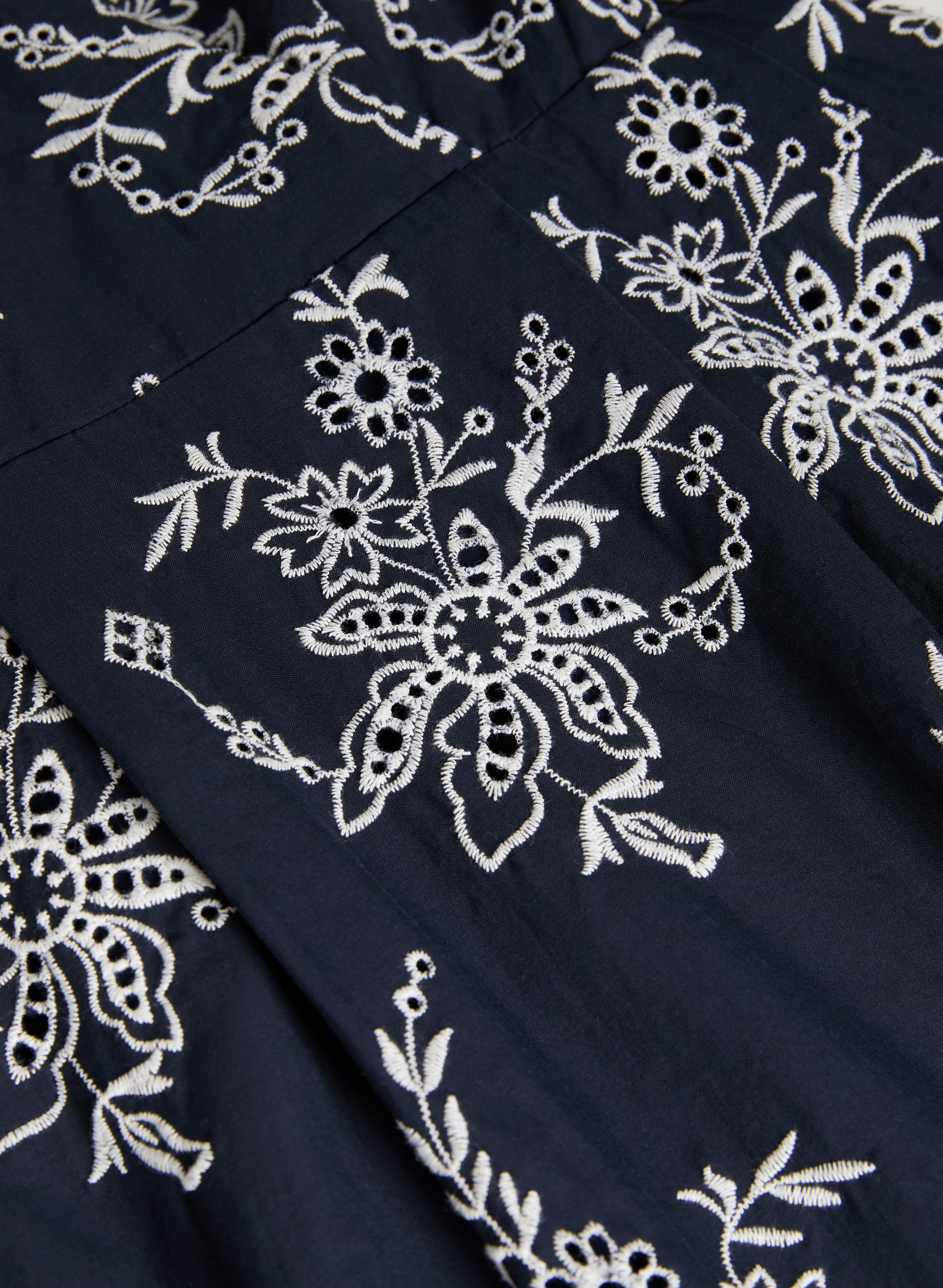 Embroidered Floral Summer Dress for Women - Elegant Flowy Maxi Dress with V-Neck & Short Sleeves | Perfect for Beach Vacations, Weddings & Date Nights