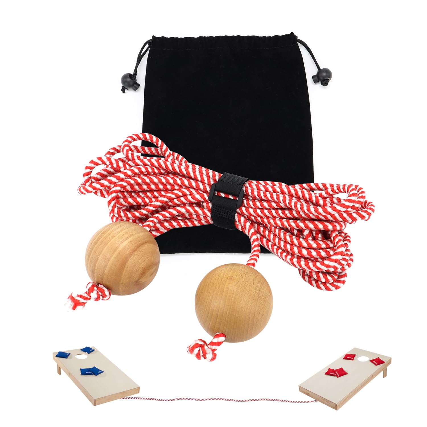 SCOTTCHEN Cornhole Game Distance Measuring Tool & Setup Assistant - Perfect for Backyard Parties, Tailgating, and Family Gatherings