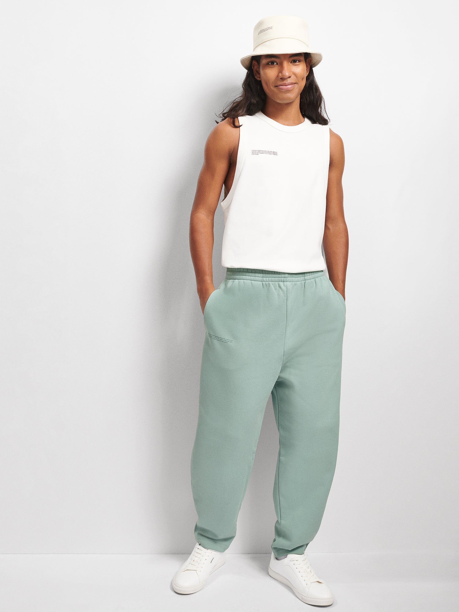 Pangaia DNA Heavyweight Barrel Leg Trackpants for Men & Women - Comfortable High-Waisted Joggers for Gym, Lounge & Streetwear Fashion