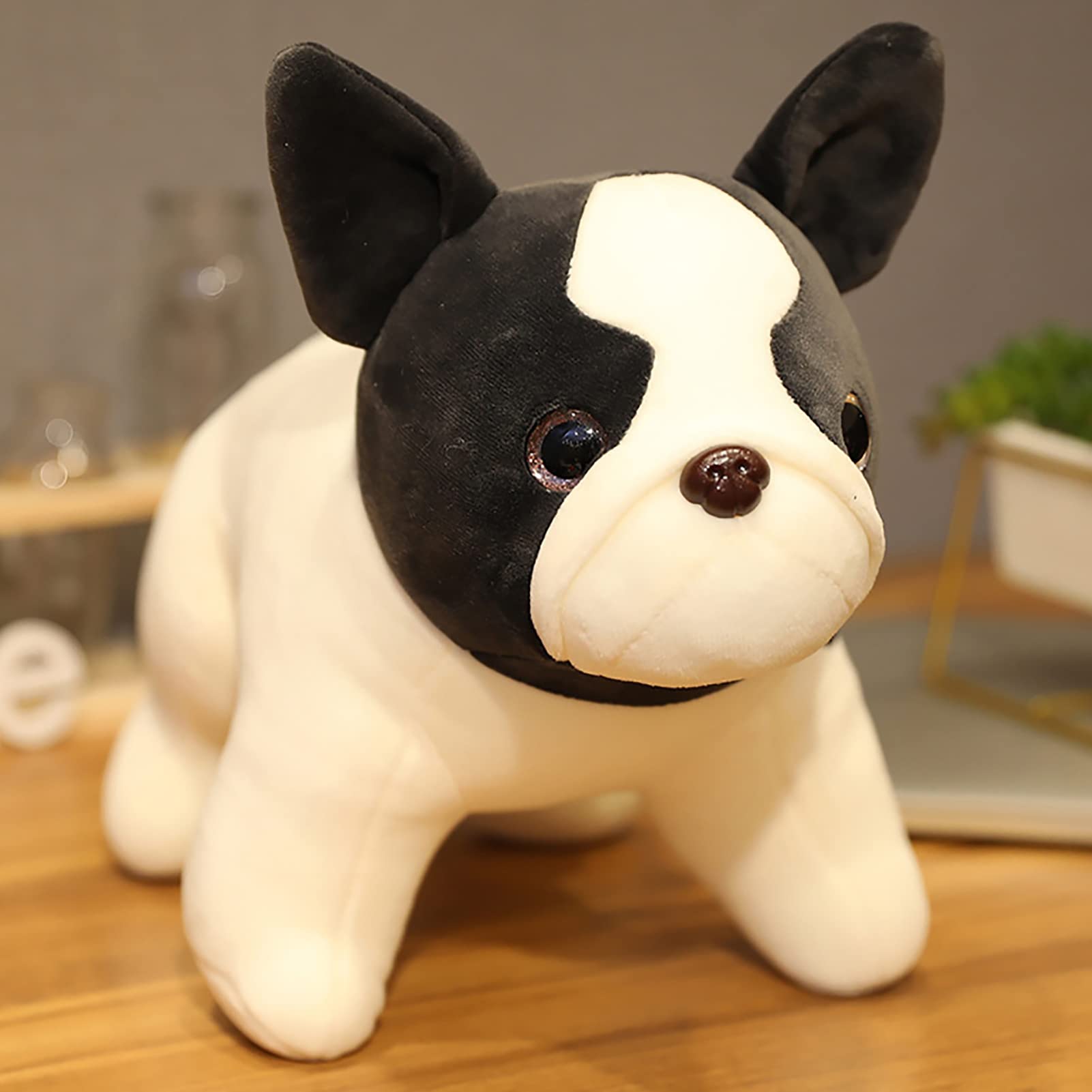 BXCSMFA Plush Dog Toy - 16 Inch French Bulldog Stuffed Animal for Kids, Anxiety Relief & Sleep Comfort | Soft Hugging Pillow, Perfect Birthday Gift for Children & Adults | Great for Cuddling, Stress Relief & Home Decor