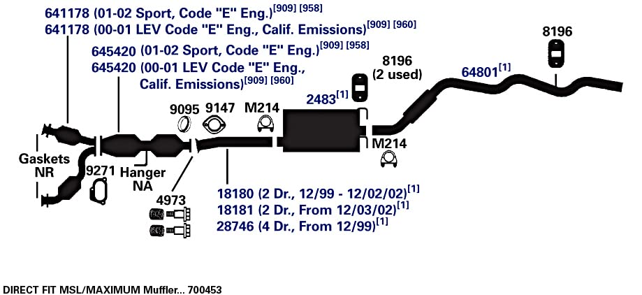 AP Exhaust Flange 9147 - Durable Auto Exhaust Part for Repair