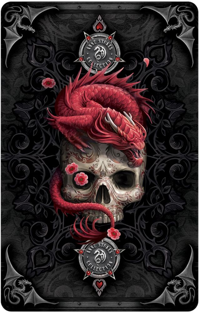 Anne Stokes Gothic Oracle Tarot Cards - Mystical Divination Deck for Spiritual Guidance & Fortune Telling | Perfect for Tarot Readers, Witches & Pagan Practitioners