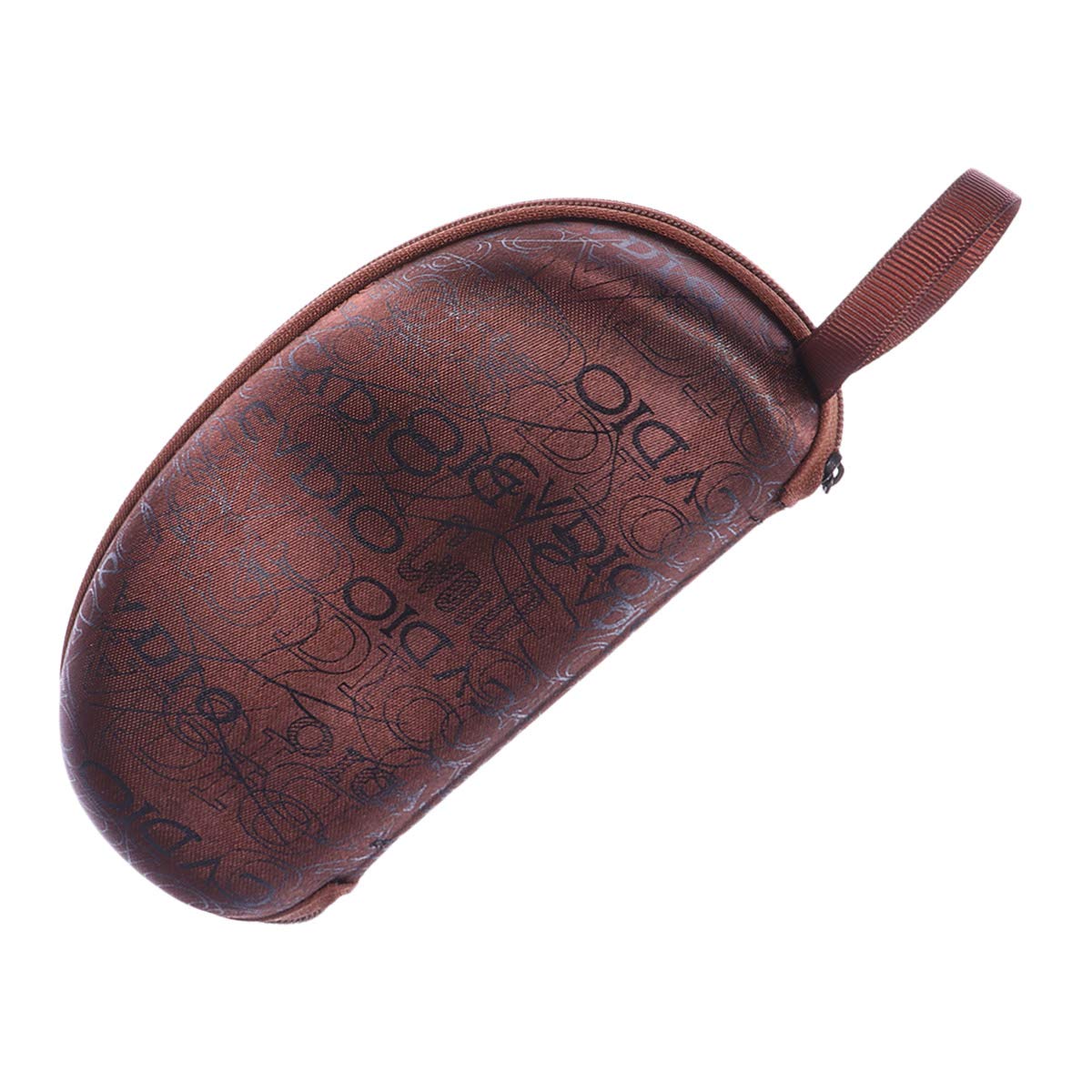 Amosfun EVA Zipper Sunglasses Case - Portable Peanut Shape for Travel & Party Favors