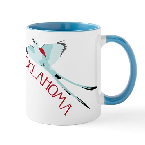 White/Blue Inside - OKLAHOMA Mugs