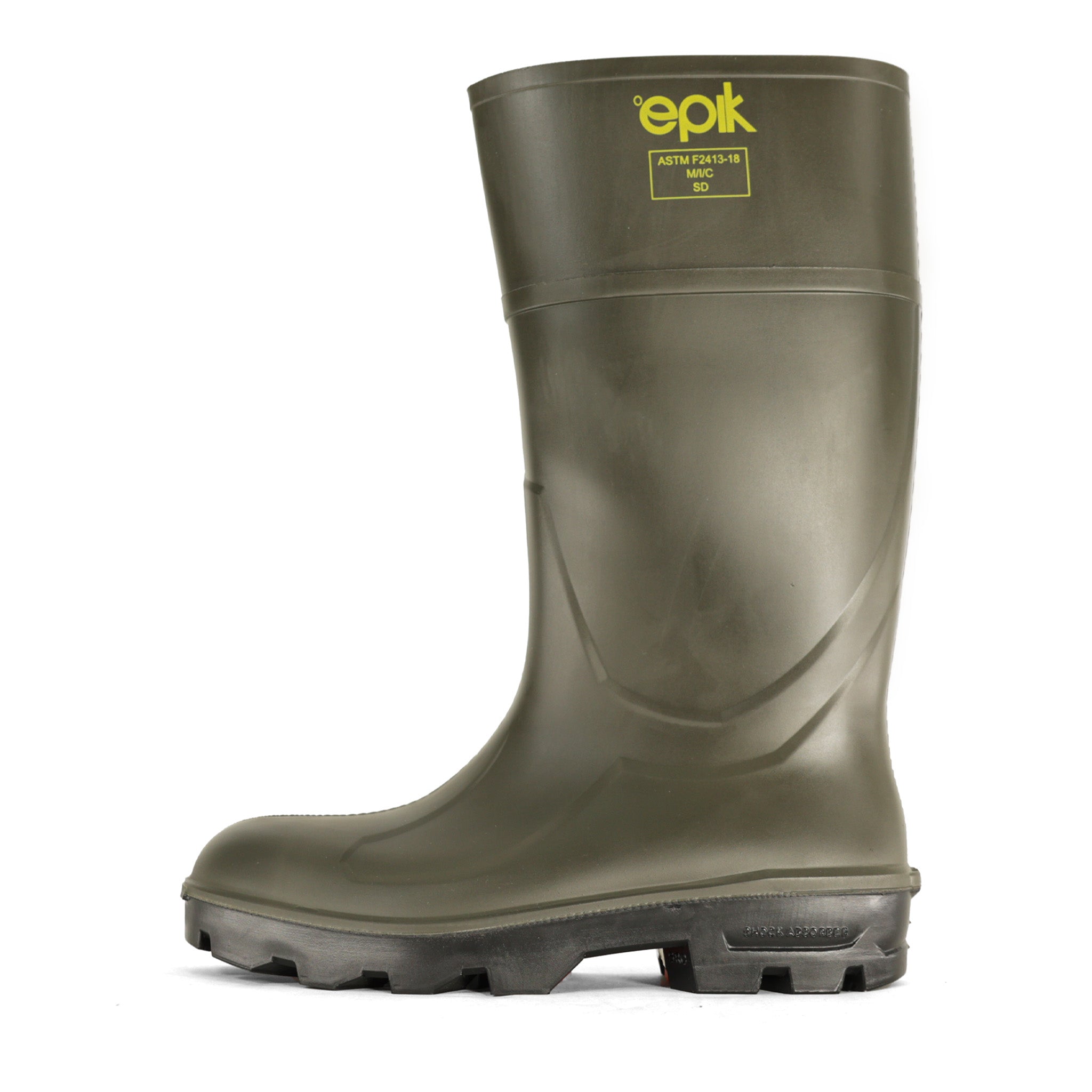 Anti-Slip Tread Safety Boots for Men & Women - Heavy Duty Work Boots with Steel Toe & Waterproof Protection - Ideal for Construction, Warehouse & Outdoor Work