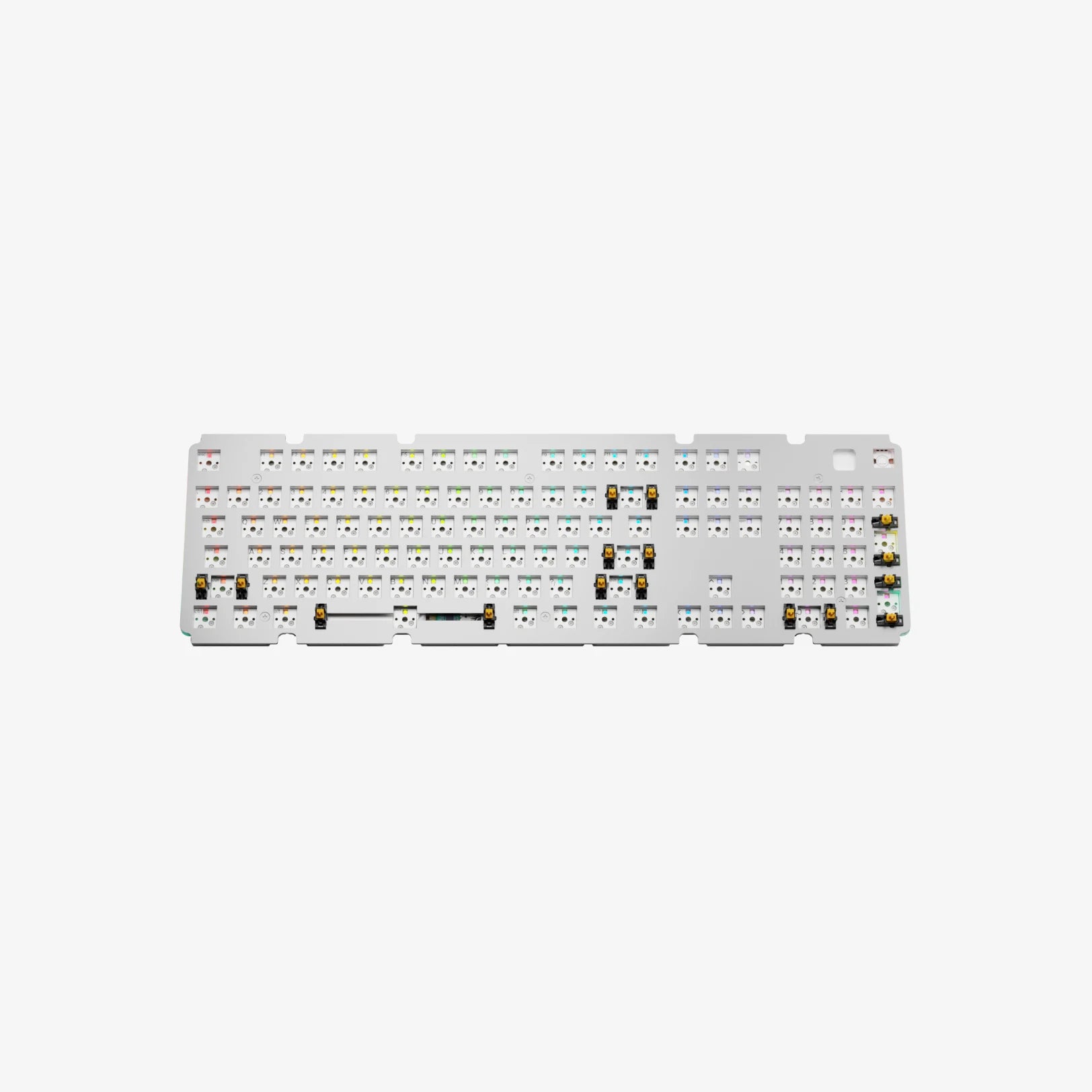 GMMK 3 Mechanical Keyboard Switch Plates - Compatible with GMMK 3 60% 65% 75% Layouts - Aluminum Steel PC Material - Perfect for Gaming Typing & Custom Keyboard Builds