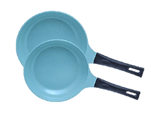 JADECOOK 4-Piece Nonstick Cookware Set - Jade Coated Pots and Pans for Healthy Cooking - Perfect for Frying, Boiling & Sauteing in Modern Kitchens