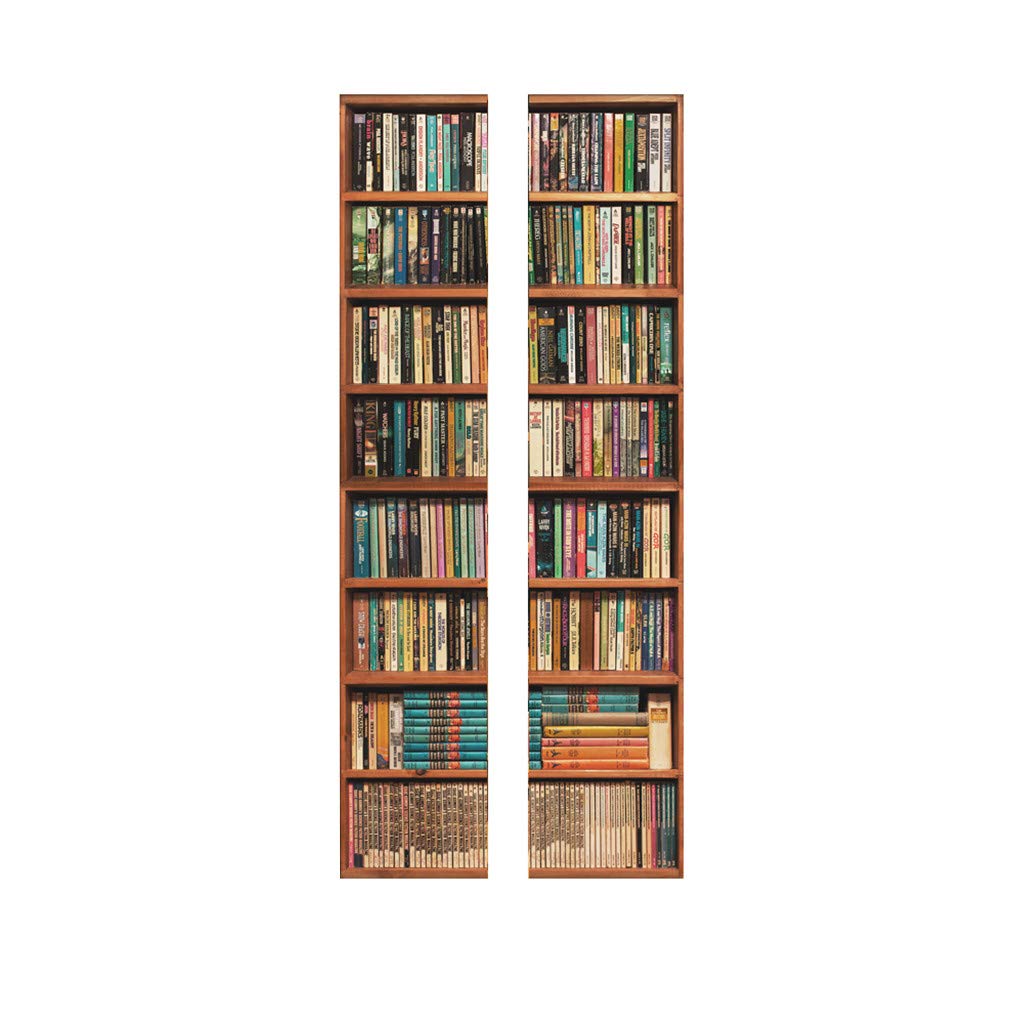 Celendi 3D Wood Wall Decals - Vintage PVC Mural Stickers for Bedroom, Door, Bar Counter & Bookshelf Decor | Aesthetic Home Wall Art for Living Room, Office & Dorm