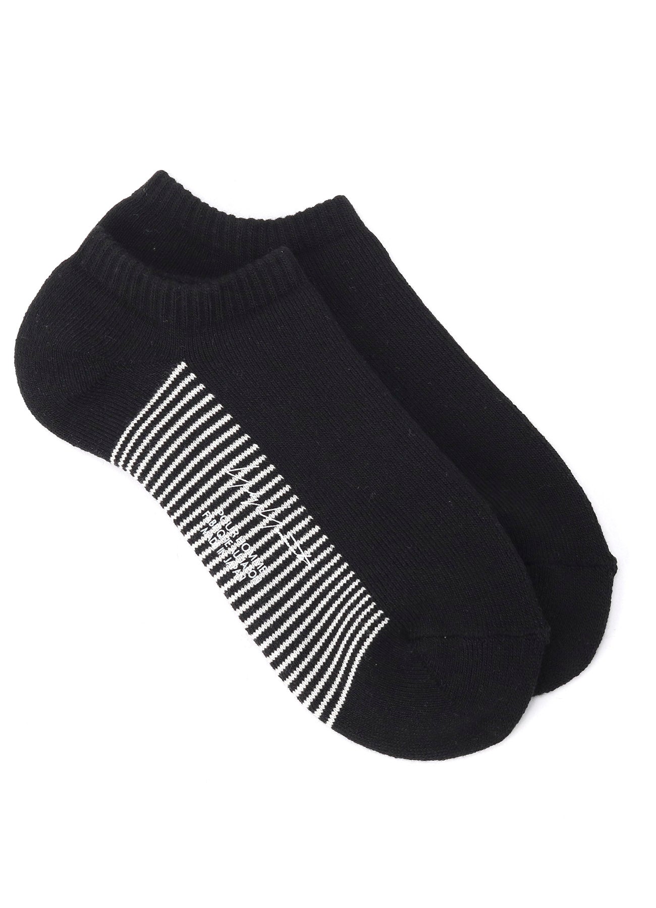 Men's Cotton/Spandex Pile Jersey Short Border Socks - Comfortable & Breathable for Casual Wear, Sports & Everyday Use