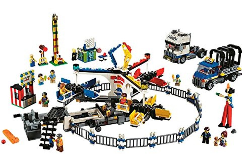 LEGO Creator Fairground Mixer Building Kit - 1746 Pieces (301316) for Kids & Adults - Fun Amusement Park Model for Creative Play & Display