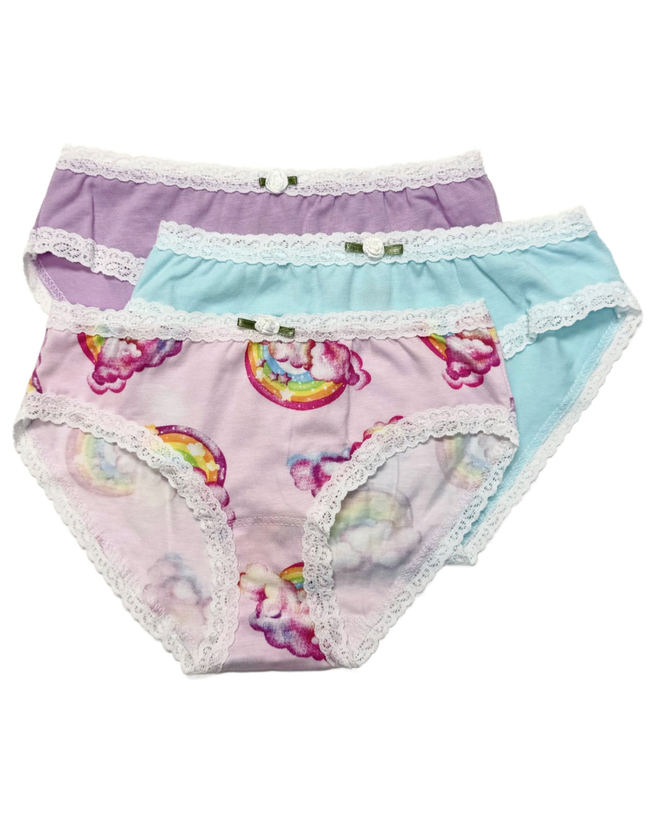 Lucky 3 Pack Women's Cotton Underwear - Soft Breathable Panties for Everyday Comfort | Perfect for Work, Travel & Lounge Wear