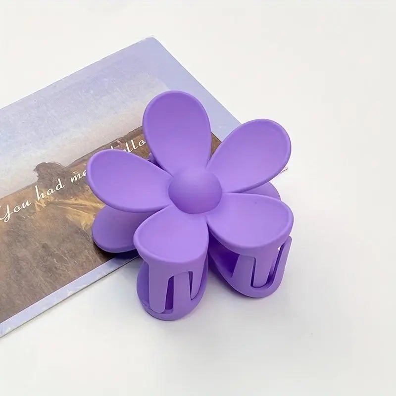 Crab Flower Hair Clip - Elegant Hair Accessory for Women & Girls - Perfect for Weddings, Parties & Everyday Styling