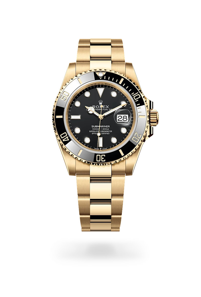 Rolex Submariner Date 18K Yellow Gold Men's Watch M126618LN-0002 | Luxury Diving Watch for Professional Divers & Collectors | Perfect for Deep Sea Adventures & Formal Occasions