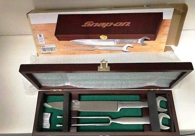 Premium Snap-On Wrench Inspired Stainless Steel Carving Set - 6-Piece Kitchen Knife Collection for Professional Chefs & Home Cooking