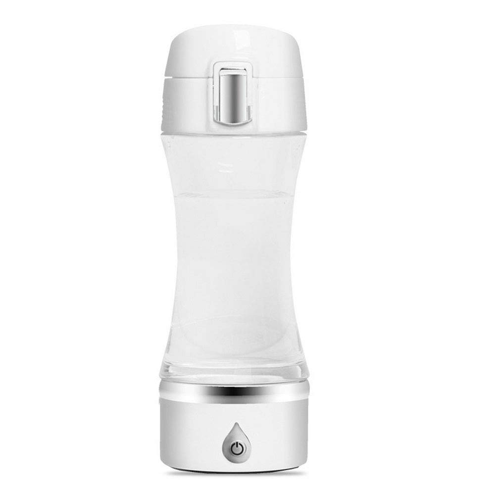 Portable Hydrogen Water Bottle - 380ML Rechargeable H2 Water Generator with Pure Glass for Hydrogen-Rich Drinking Water | Perfect for Travel, Gym & Daily Hydration