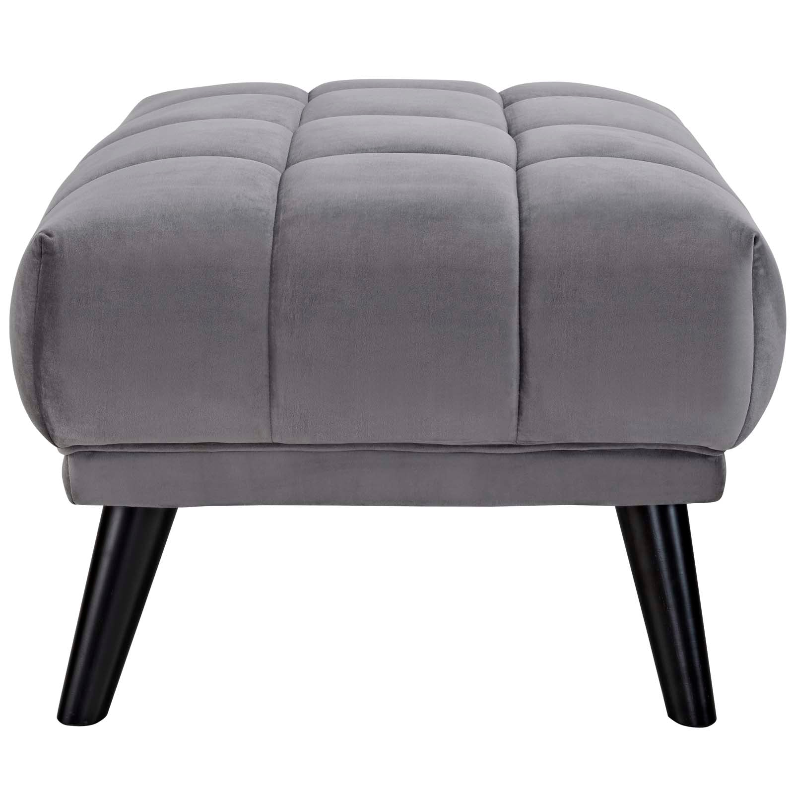 Luxury Velvet Ottoman with Storage - Bestow Performance Ottoman for Living Room, Bedroom & Home Decor - Soft & Durable Footstool with Hidden Storage Space