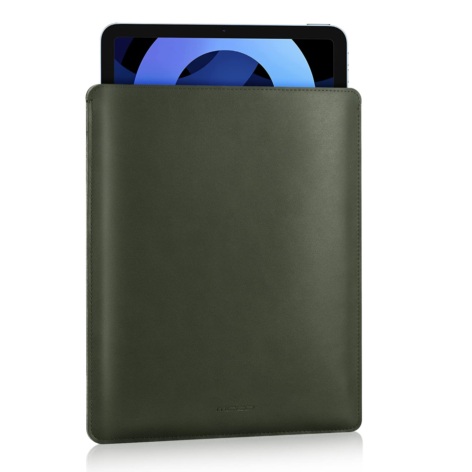 MoKo 9-11 Inch Tablet Sleeve - Premium PU Leather Slim Protective Case for iPad Pro M4 (2024), iPad Air M2 (2024), iPad 10/9/8th Gen, Samsung Tab S8/S9 11
