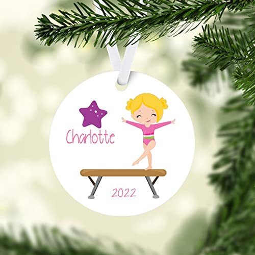 Gymnast Ornament