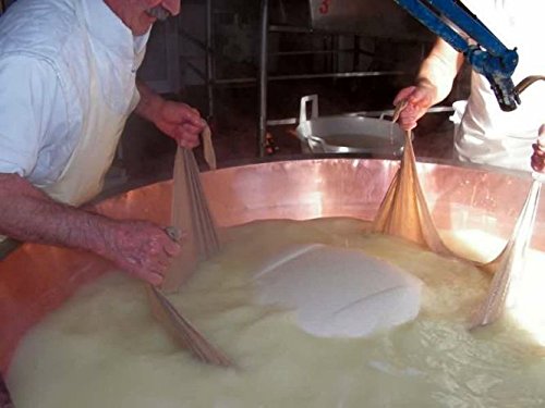 Premium 5-Year Aged Parmigiano Reggiano Gran Riserva Extra - 2.5 kg Wheel - Authentic Italian Hard Cheese - Perfect for Gourmet Cooking, Cheese Boards & Gifts