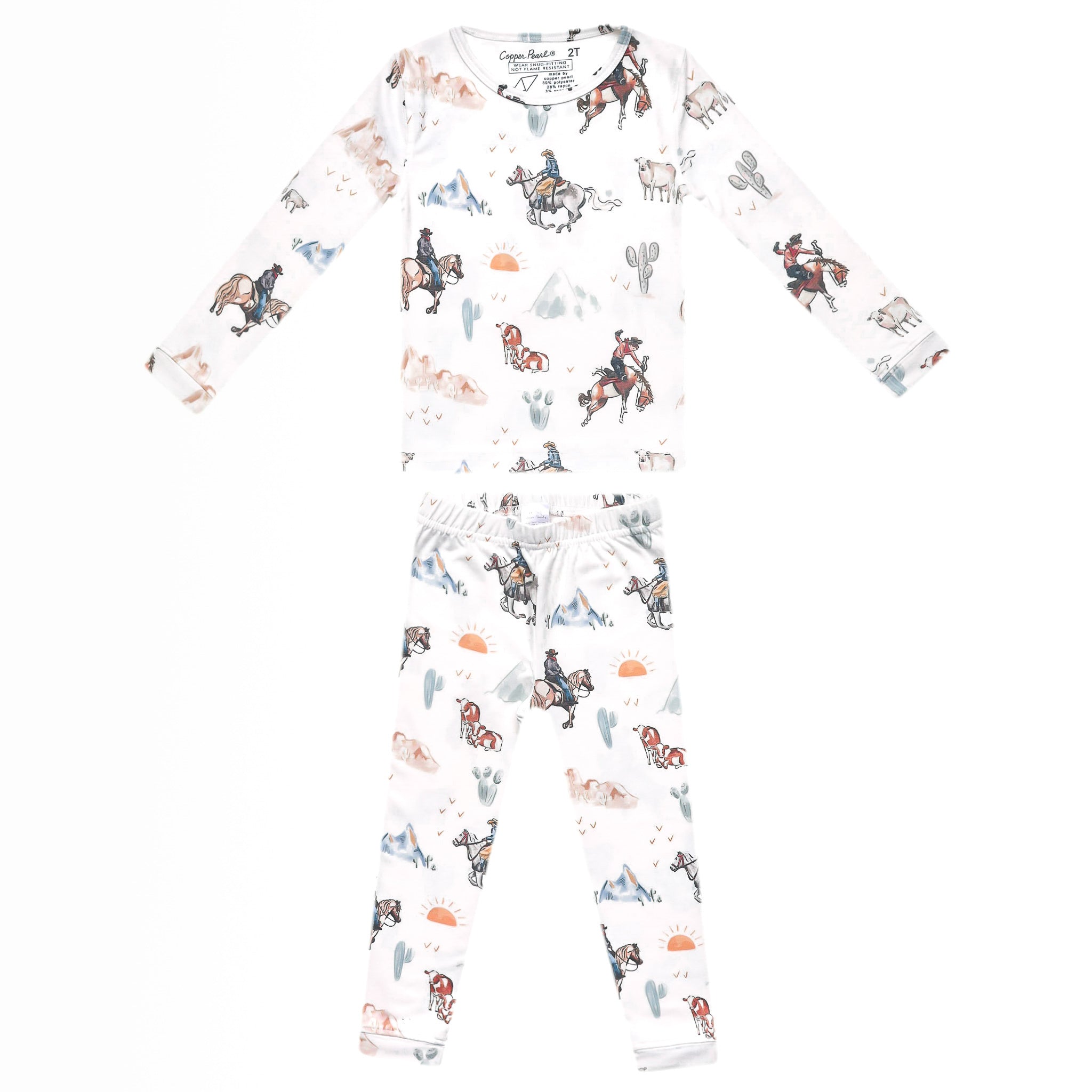 2pc Long Sleeve Pajama Set for Women - Soft Cotton Sleepwear Lounge Set with Pockets - Cozy Nightwear for Winter, Home Relaxation & Sleepovers