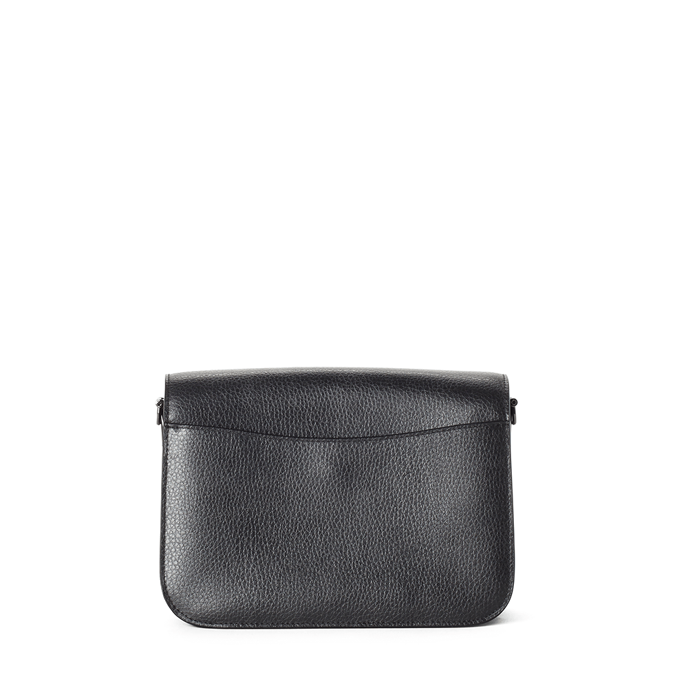 Harmony MIRUM® Vegan Leather Crossbody Bag for Women | Black | Eco-Friendly & Cruelty-Free | Perfect for Work, Travel & Everyday Use