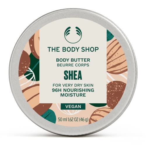 The Body Shop Shea Body Butter – Deep Hydration & Moisturizing Cream for Very Dry Skin – Vegan & Cruelty-Free – 12.9 oz – Perfect for Winter Care & Daily Skincare Routine