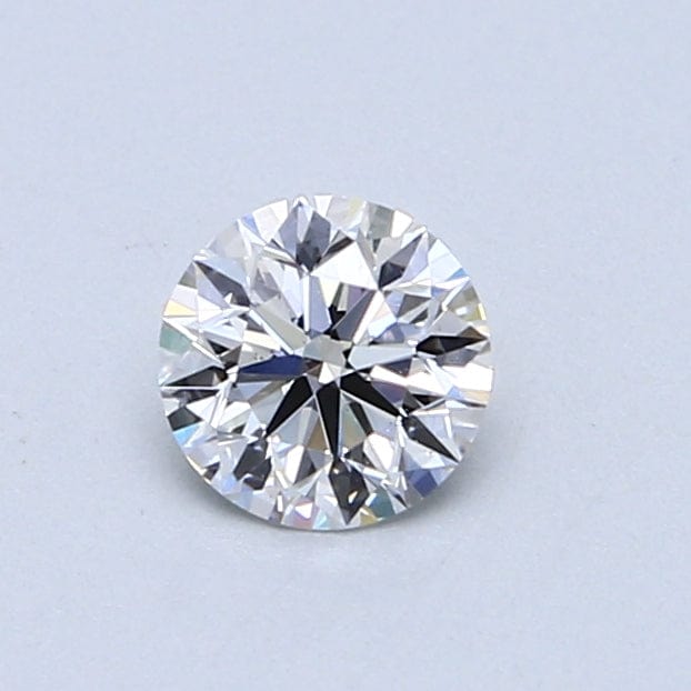 0.51 Carat F Color VS2 Clarity Round Cut Diamond - Perfect for Engagement Rings & Wedding Bands