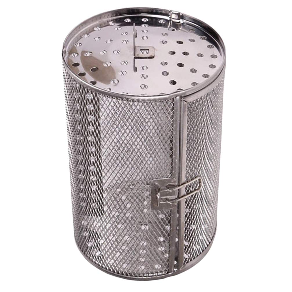 Universal Stainless Steel Rotisserie Cage & Oven Basket Replacement for Air Fryer, BBQ Grill - Compatible with Most Brands - Perfect for Rotisserie Chicken, Roasting Vegetables & Baking in Air Fryer or Outdoor Grill