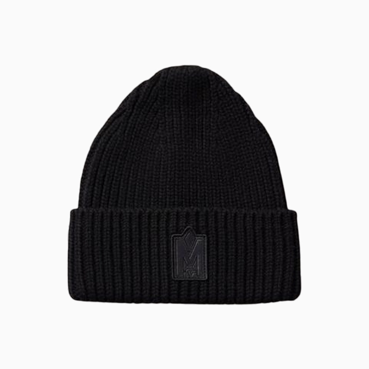JUDE M Hand Knit Ribbed Cuff Beanie Hat - Warm Winter Knit Hat for Men & Women - Perfect for Skiing, Snowboarding & Outdoor Activities