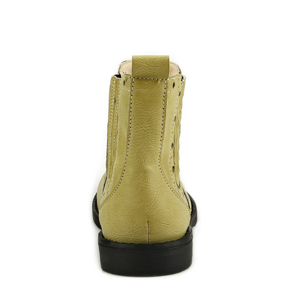 The Doll Maker Flat Bootie - Women's Comfortable Slip-On Booties for Casual Wear, Indoor & Outdoor Use - Perfect for Home, Office, and Daily Errands