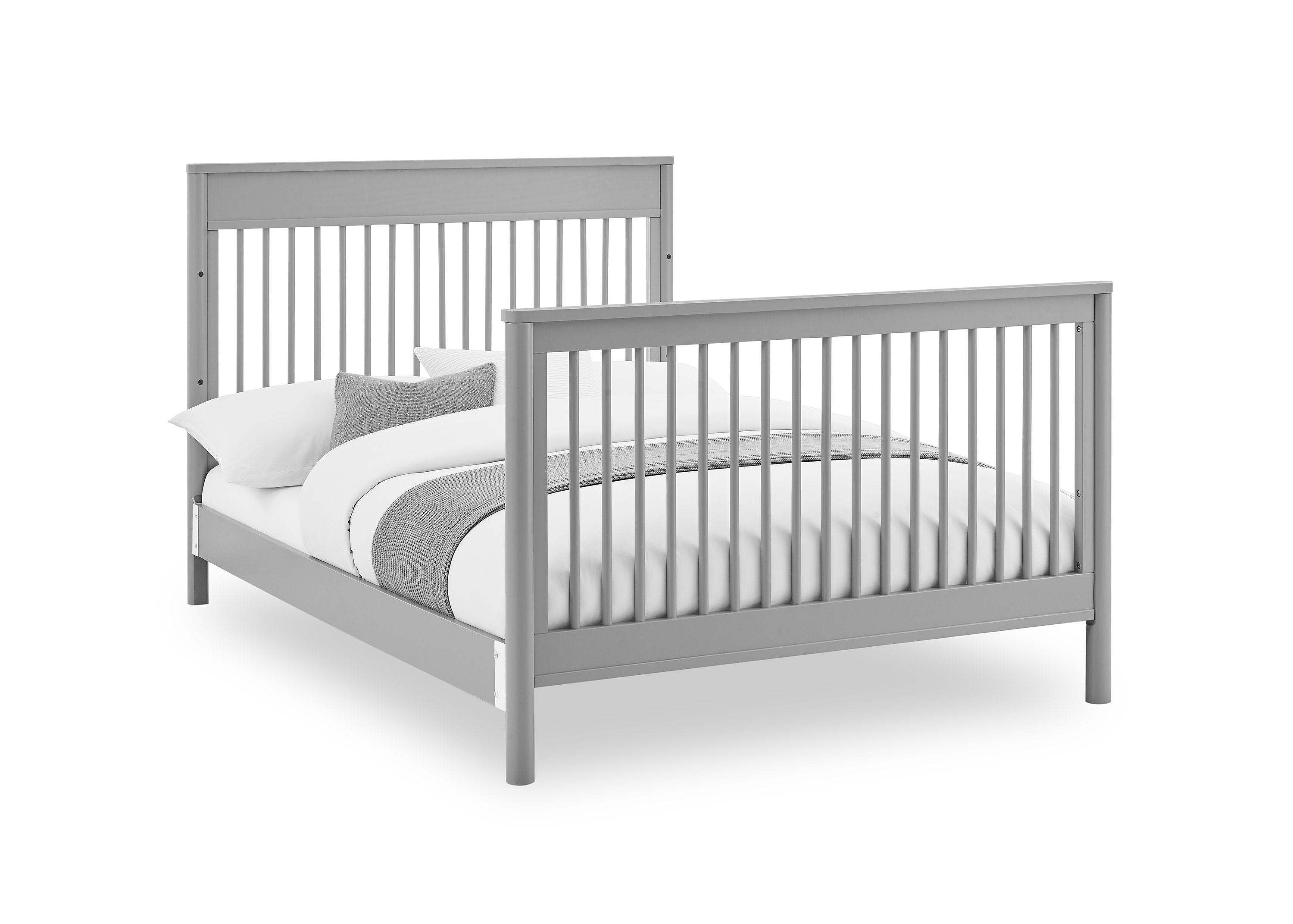 Remy 6-in-1 Convertible Baby Crib - Toddler Bed, Daybed & Full-Size Bed | Safe & Durable Nursery Furniture for Newborn to Adult | Perfect for Nursery, Bedroom & Guest Room