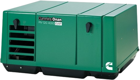 Cummins Onan QG 4000 EVAP 4kW RV Generator 4KYFA 6747 - New Gas Powered Portable Generator for Camping, Tailgating & Emergency Backup Power
