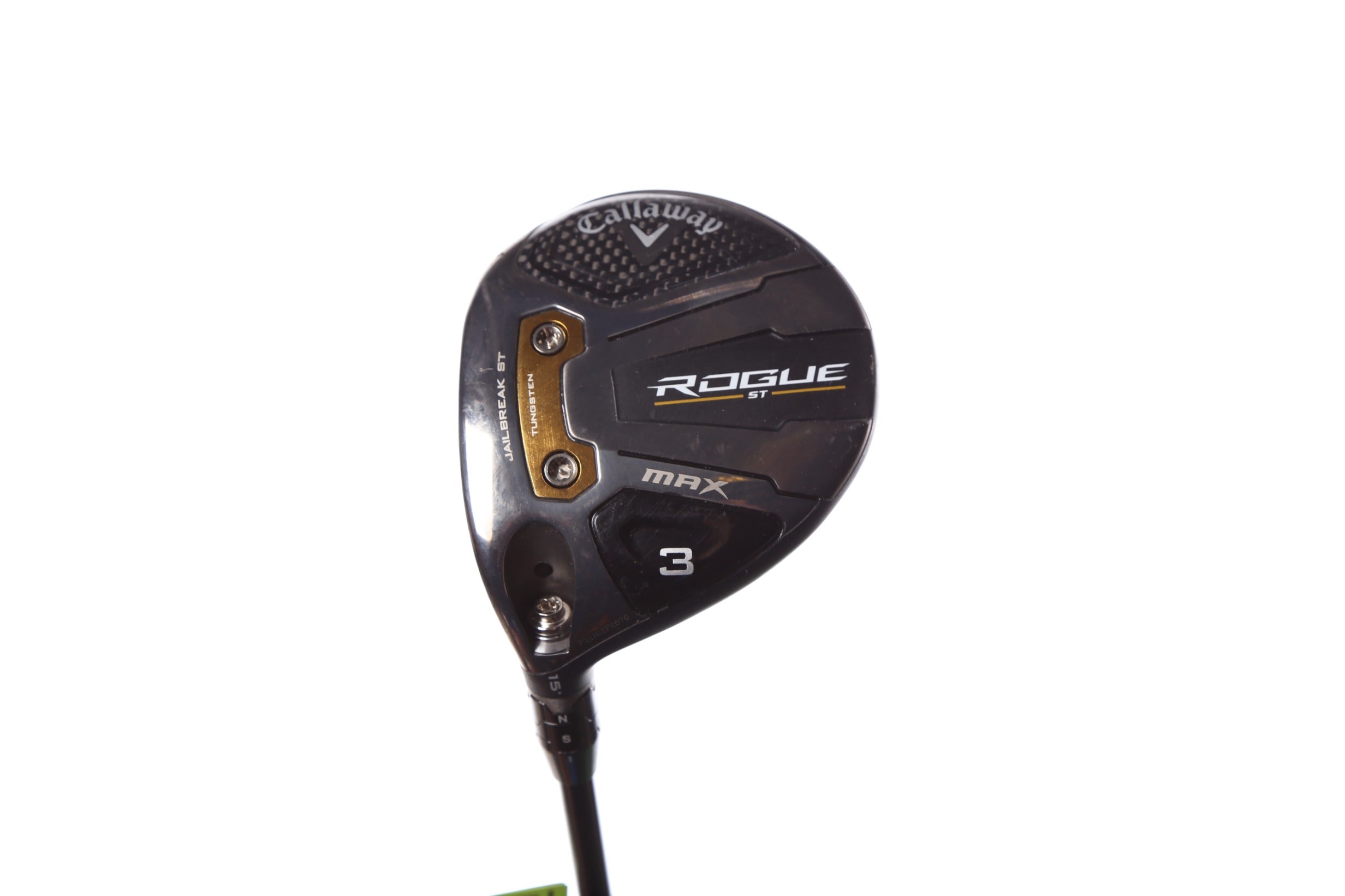 Used Callaway Rogue ST MAX 3 Wood Left Handed 15° Extra Stiff Flex Golf Club - Perfect for Long Fairway Shots & Low Handicap Players