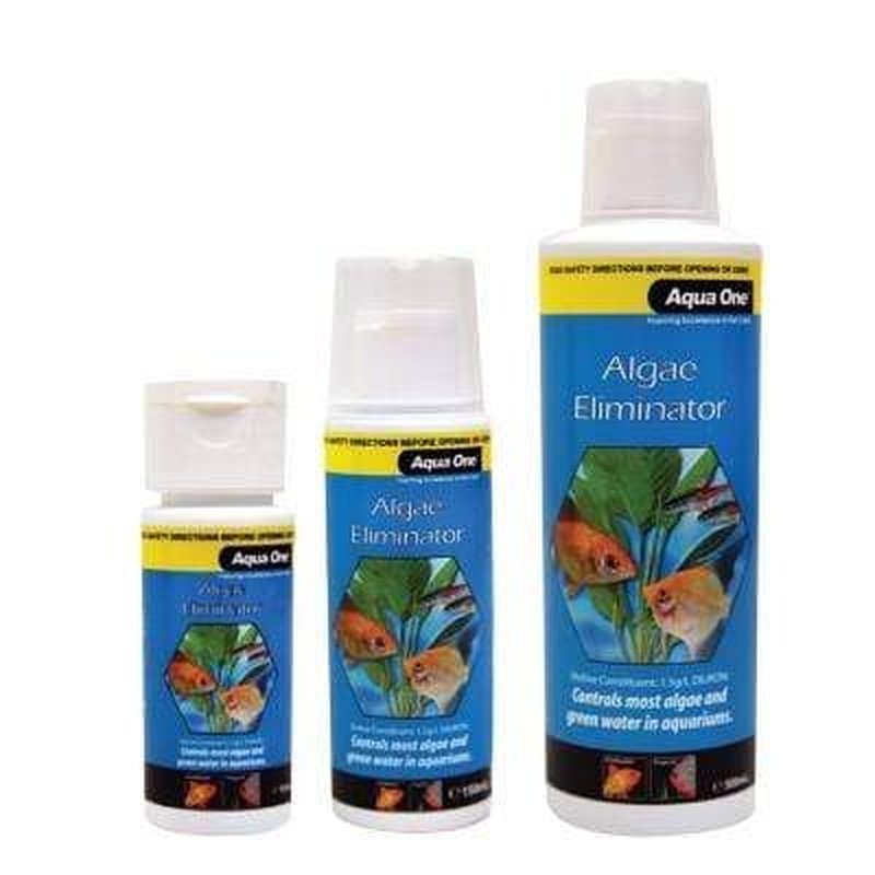 Aqua One Algae Eliminator (Diuron) - Fast-Acting Aquarium Algae Control Solution for Freshwater & Saltwater Tanks | Perfect for Fish Tanks, Ponds, and Aquatic Plants