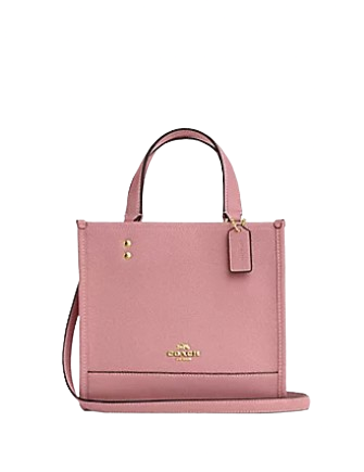 Coach Dempsey Tote 22 - Premium Leather Handbag for Women | Stylish Shoulder Bag with Spacious Interior | Perfect for Work, Travel & Everyday Use