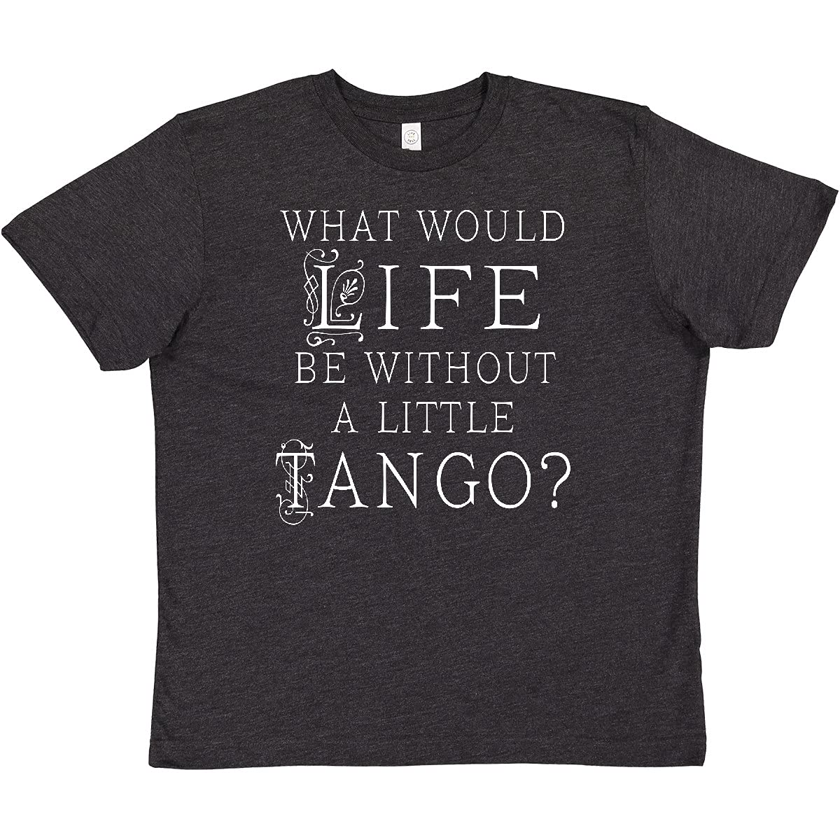 inktastic Ballroom Dancing Tango Dancer Youth T-Shirt - Perfect for Dance Classes, Competitions & Latin Dance Events