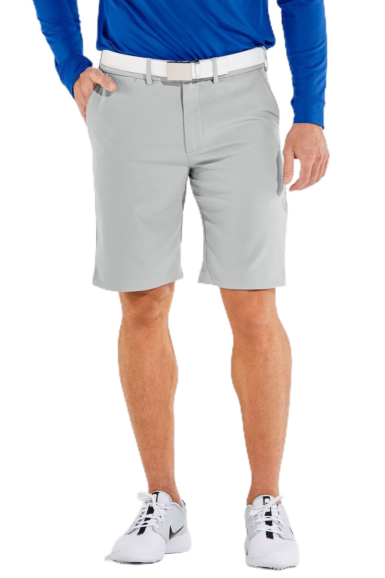 Coolibar UPF 50+ Men's Performance Shorts - Sun Protective Swim & Athletic Shorts for Beach, Golf & Outdoor Activities