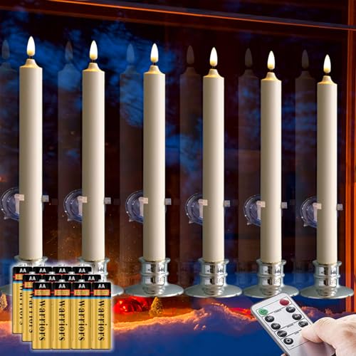 6Pack/10''/Silver Candlestick