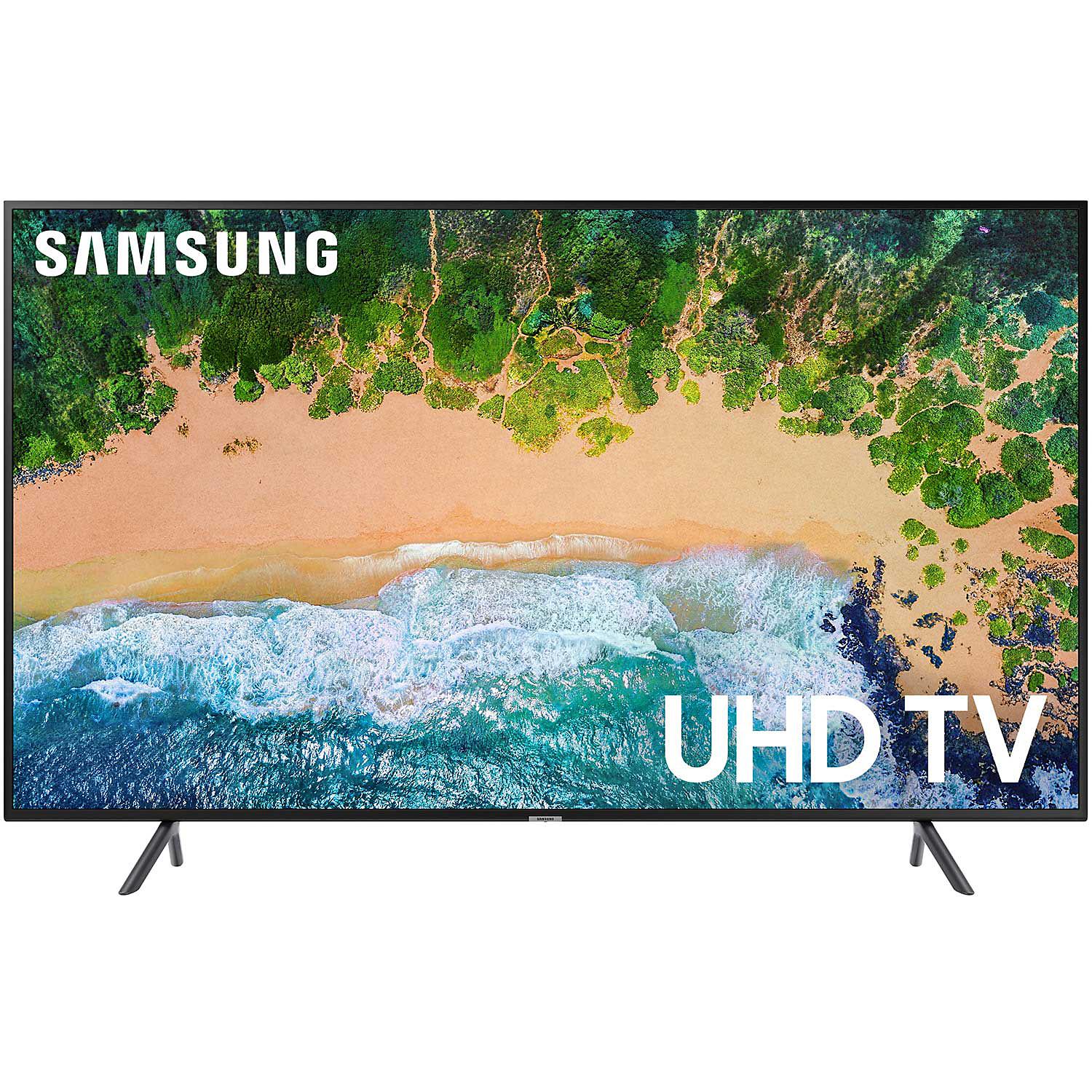 Samsung 58 Inch 4K UHD HDR Smart LED TV with 120 Motion Rate (UN58MU6070) - Perfect for Home Theater, Gaming & Streaming
