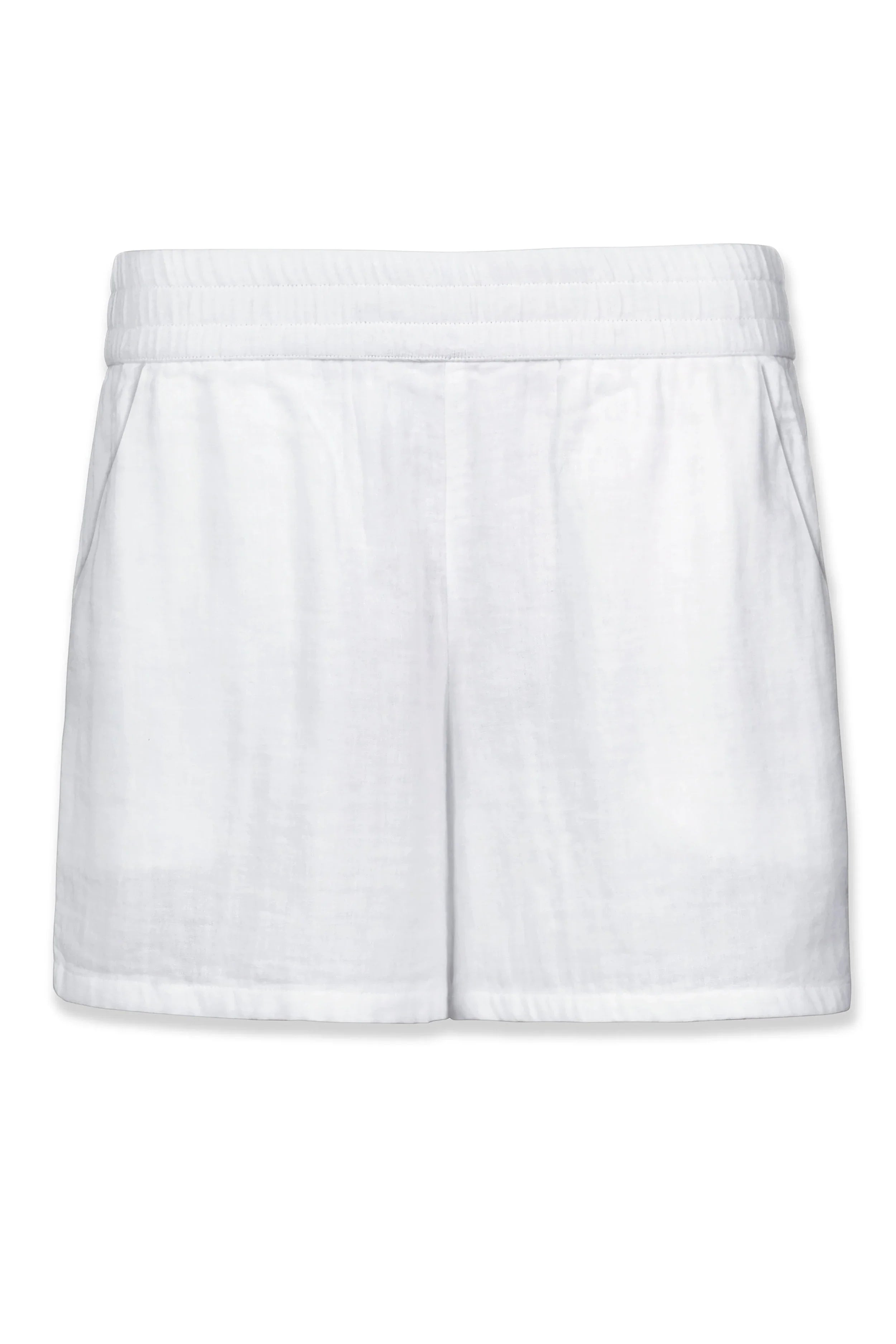 Men's White Island Shorts - Lightweight Quick-Dry Swim Trunks for Beach Vacation & Poolside Relaxation
