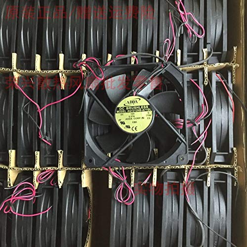 ADDA AQ1212HB-A71GL IP68 Waterproof Cooling Fan - 120x120x25mm DC 12V 0.37A Server Fan for Data Centers, Gaming PCs & Industrial Equipment