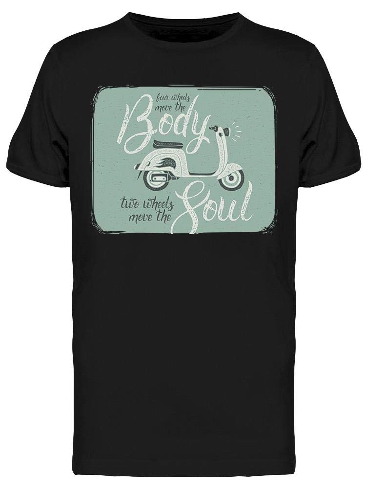 Men's The Four Wheels Move The Body Graphic T-Shirt - Casual Streetwear Tee for Skateboarding & Urban Fashion