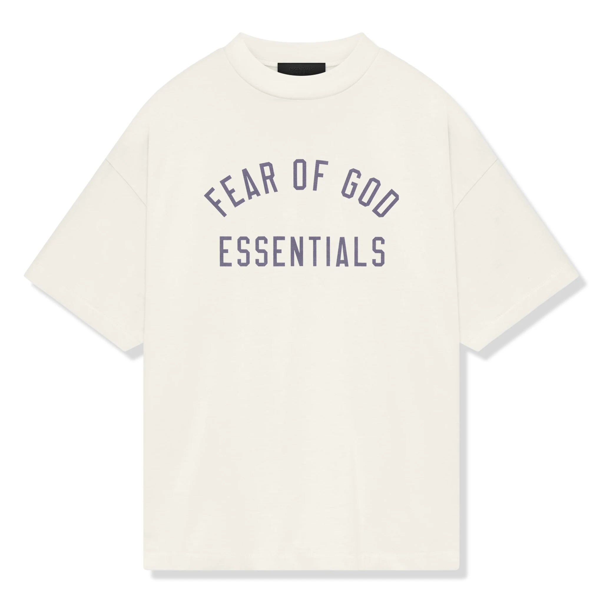Fear Of God Essentials Jersey Crewneck Shell T-Shirt for Men (FW24) - Comfortable Casual Wear for Street Style & Everyday Outfits