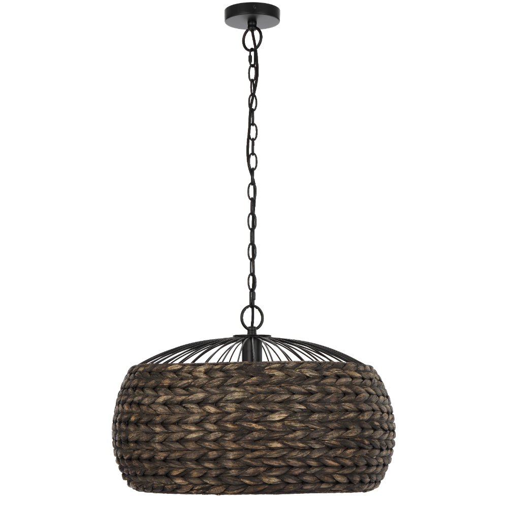 Antera 60 Weave Pendant Necklace in Black - Stylish & Durable Jewelry for Women, Perfect for Parties, Weddings & Everyday Wear