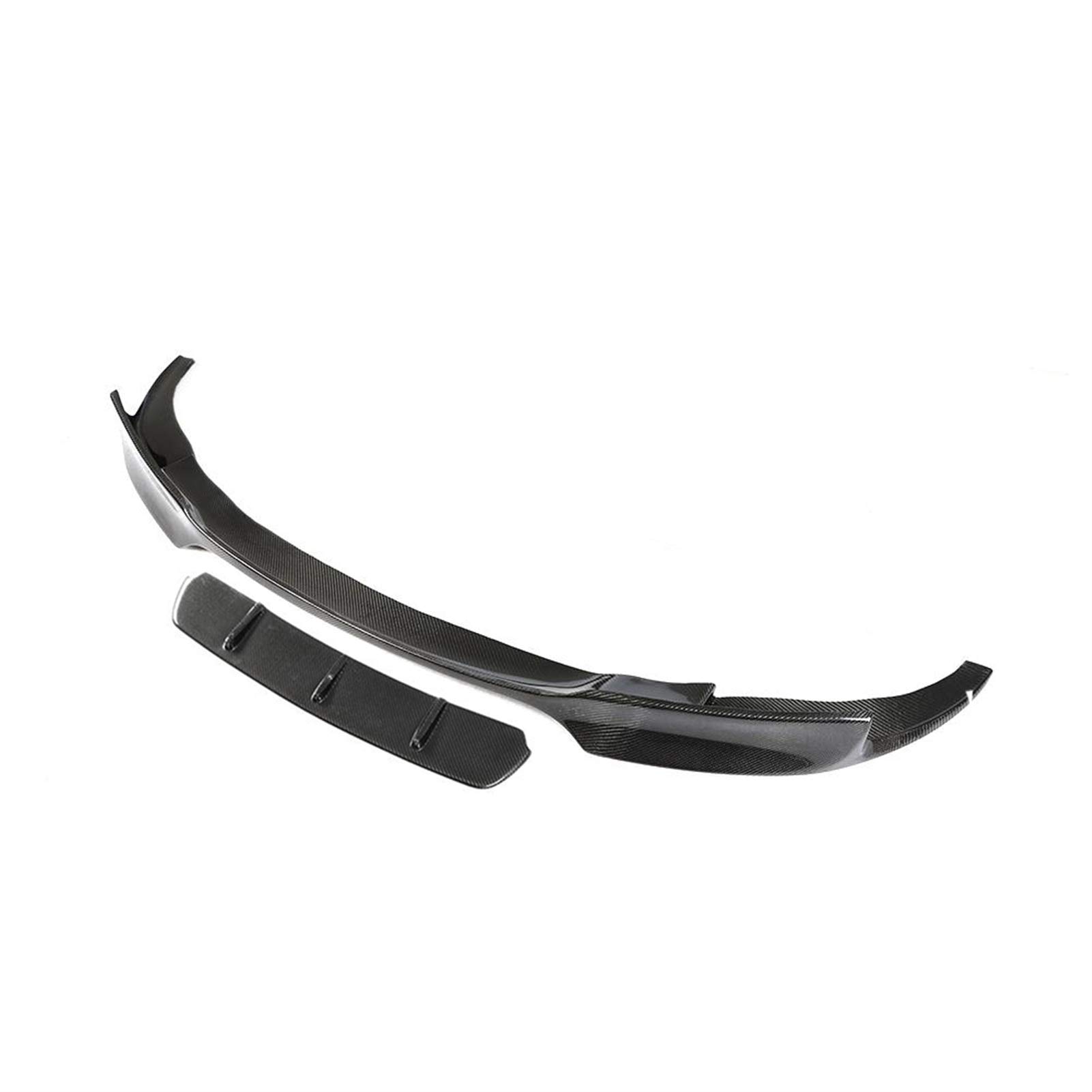 BMW 5 Series F10 M5 Front Bumper Lip Spoiler (2012-2016) - High Quality Carbon Fiber Car Body Kit for Enhanced Aerodynamics & Sporty Look | Perfect for Street Racing & Car Shows